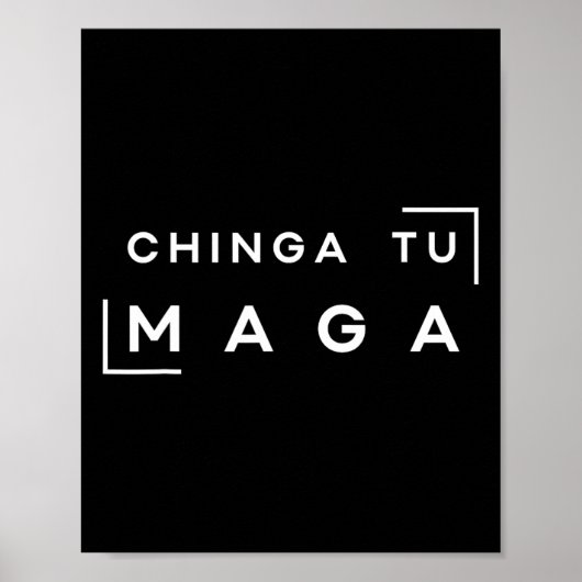 Chinga Tu Mega Poster (Voorkant)