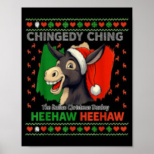 Chingedy Ching Dominick Het Italiaanse Kerstmis Xm Poster
