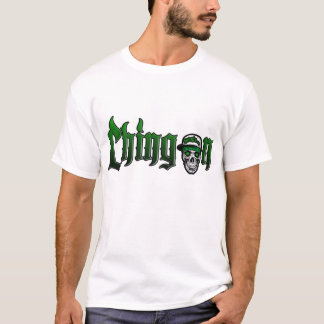 chingon skull pet groen 3 t-shirt