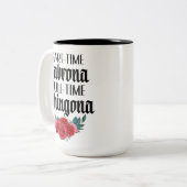 Chingona chingona mug à temps partiel (Devant gauche)