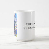 Chingona Comme Maria - Tasse de Café de la Fête de (Centre)