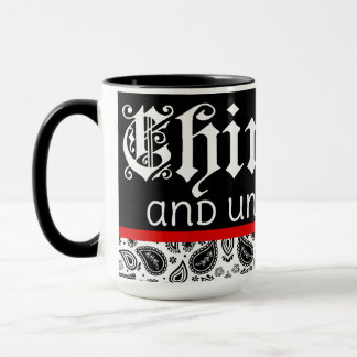 Chingona en ongehinderde koffie Mok