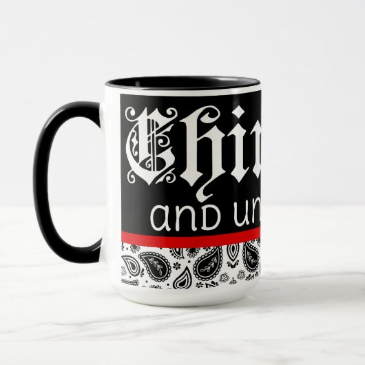 Chingona et Mug de café sans problème (Gauche)