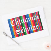 Chingona Scholar Sarape Sticker (Envelop)