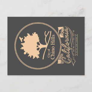 CHINO HILLS SAN BERNARDINO CALIFORNIA BRIEFKAART