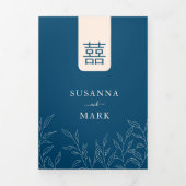 Chinois Bilingue Minimum de congé Faire-part de ma (Page de couverture)