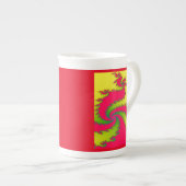 Chinois Jour de l'An Dragon Fractal Mug (Devant droit)