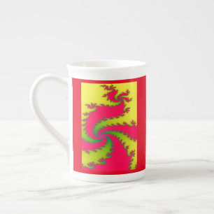 Chinois Jour de l'An Dragon Fractal Mug