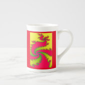 Chinois Jour de l'An Dragon Fractal Mug (Droite)