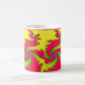 Chinois Jour de l'An Dragon Fractal Mug (Centre)