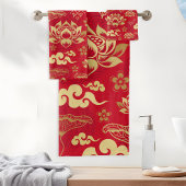 Chinois Lotus Floral Oriental Asiatique Motif tend
