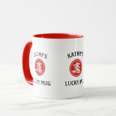 Chinois Lucky Mug - Personnalisé (Devant gauche)