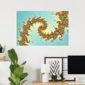 Chinois - Poster fracturé (Bureau à domicile)