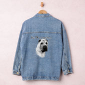 Chinois Sharpei Joyeux visage Denim Jacket (Hangar)