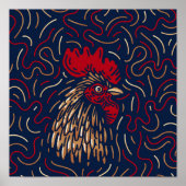 Chinois Zodiac | Impression numérique Zodiac (Devant)