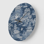 Chinoiserie 2 Wandklok Grote Klok (Hoek)
