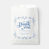  Chinoiserie Antiek bruiloft Bedankzakje (Voorkant)