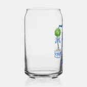 Chinoiserie Aquarelle Bow Topior Monogramme Crest (Droite)