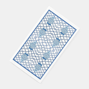 Chinoiserie Bamboo Ginger Jar  Servet