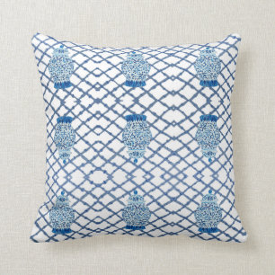 Chinoiserie Bamboo Ginger Jar Sierkussen