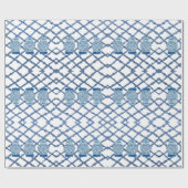 Chinoiserie Bamboo Ginger Jar Wrapping Paper Cadeaupapier (Vlak)