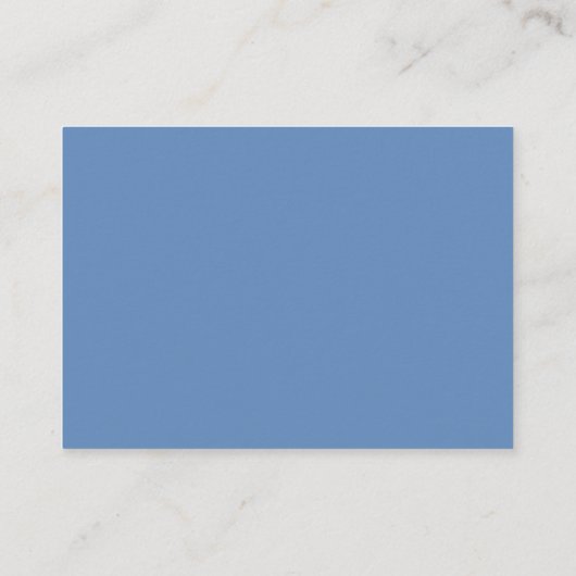 Chinoiserie Blauw en Wit Datum Nacht Ideeën Bridal Informatiekaartje (Achterkant)