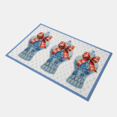 Chinoiserie Bleu Blanc Ginger Jar Tapis (Incliné)