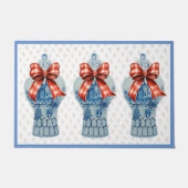 Chinoiserie Bleu Blanc Ginger Jar Tapis (Devant)