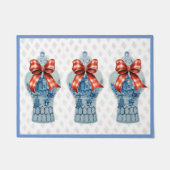 Chinoiserie Bleu Blanc Ginger Jar Tapis (Devant)