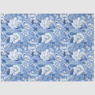 Chinoiserie Bloemenpatroon Weefselpapier Tissuepapier