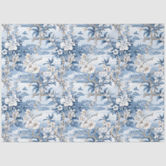 Chinoiserie Bloemenpatroon Weefselpapier Tissuepapier