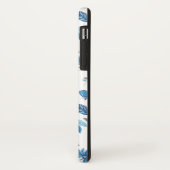 Chinoiserie Blue Echinacea Pattern Case-Mate iPhone Case (Achterkant/links)