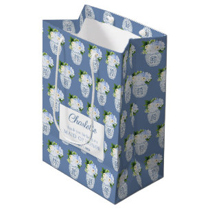 Chinoiserie Blue en White Maid of Honor Dank je Medium Cadeauzakje