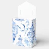 Chinoiserie Blue Favor Box Bedankdoosjes (Geopend)