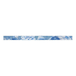 Chinoiserie Blue Ribbon Grosgrain Lint