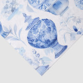 Chinoiserie Blue Tissue Paper Tissuepapier (Detail)