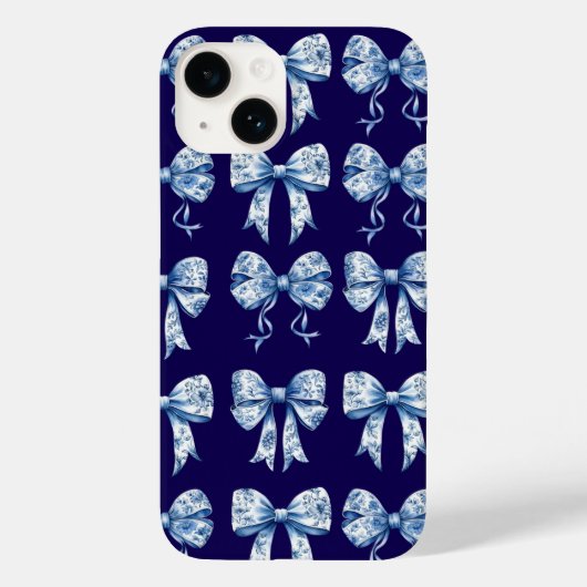 Chinoiserie Bow Coquette Case-Mate iPhone Case (Achterkant)