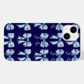 Chinoiserie Bow Coquette Case-Mate iPhone Case (Achterkant (horizontaal))