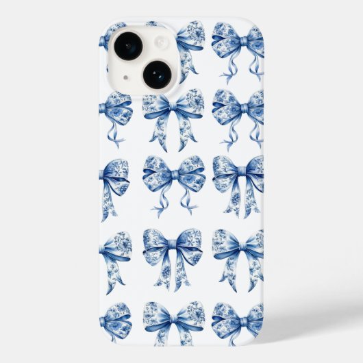 Chinoiserie Bow Coquette Case-Mate iPhone Case (Achterkant)