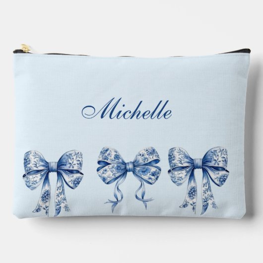 Chinoiserie Bow Coquette (groot) Accessoirezak Etui (Voorkant)