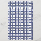 Chinoiserie Bunny Rabbit - Gepersonaliseerde schri Briefpapier (Achterkant)