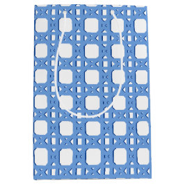 Chinoiserie Cane Trellis in Blue Porcelain Medium Cadeauzakje