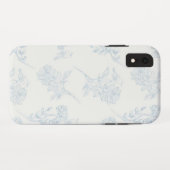 Chinoiserie Chic Floral coque iphone (Dos (Horizontal))