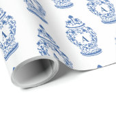 Chinoiserie Chic GingerJar | Monogram Cadeaupapier (Rol Hoek)