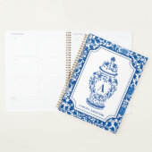 Chinoiserie Chic GingerJar | Monogramme | (Devant avec enveloppe)