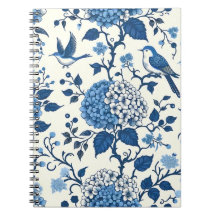 Chinoiserie Chic, Hydrangeas en Bluebirds