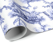 Chinoiserie China Blue Cadeaupapier (Rol Hoek)
