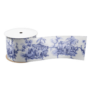 Chinoiserie China Blue Lint