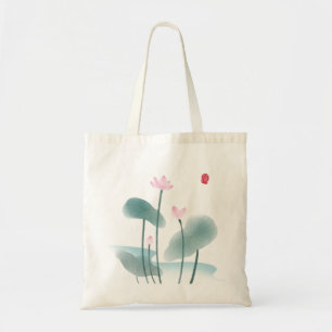 Chinoiserie Chinese inkt was het schilderen van Lo Tote Bag
