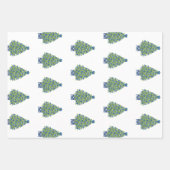 Chinoiserie Christmas Inpakpapier Vel (Voorkant)